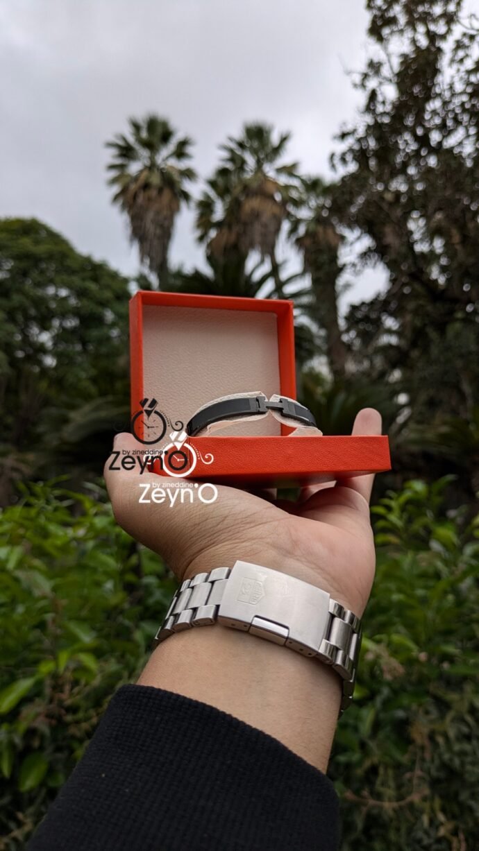 Bracelet homme Hermès noir - Image 2